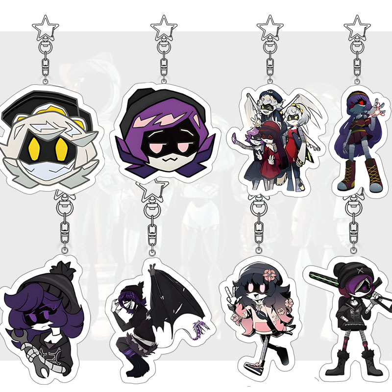 Drones - 殺人ドローンアクリルペンダントウジ N ゲームフィギュア絶妙なキーホルダーバッグ飾るキーリング学生漫画収集誕生日ギフト
