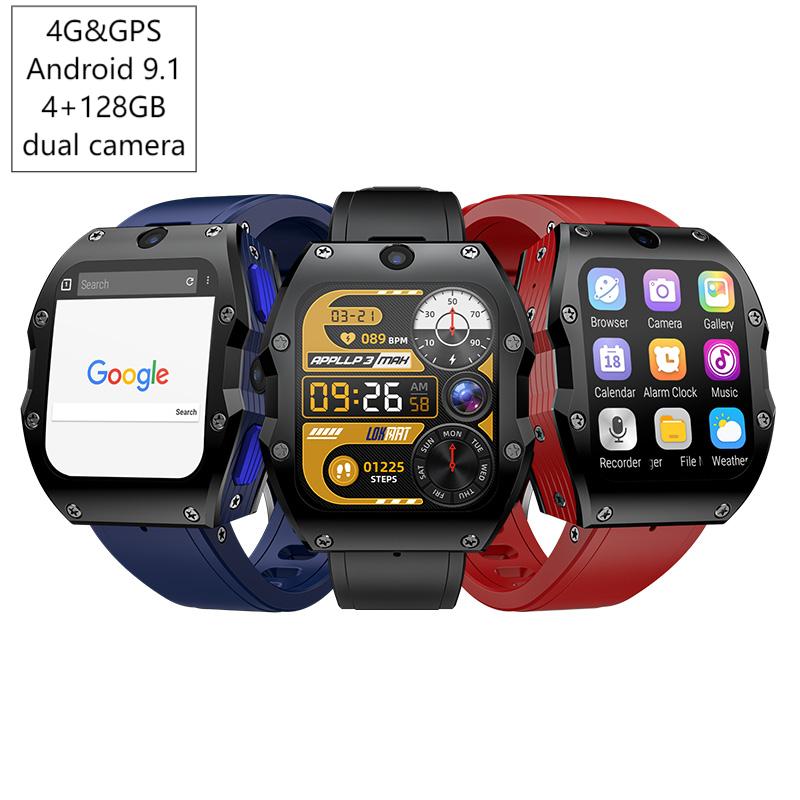 4G Android スマートウォッチ 4+128GB GP - Smartwatches のレビューと価格