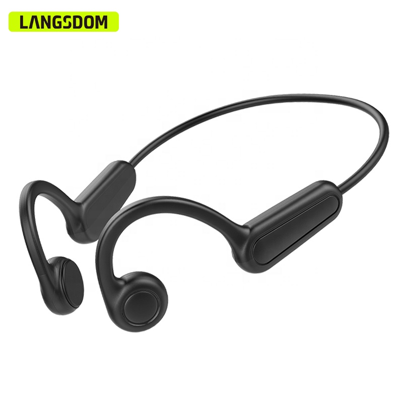 工場直販 ワイヤレススポーツイヤホン ヘッドホン BT 5. - Bone Conduction Running Headphones のレビューと価格