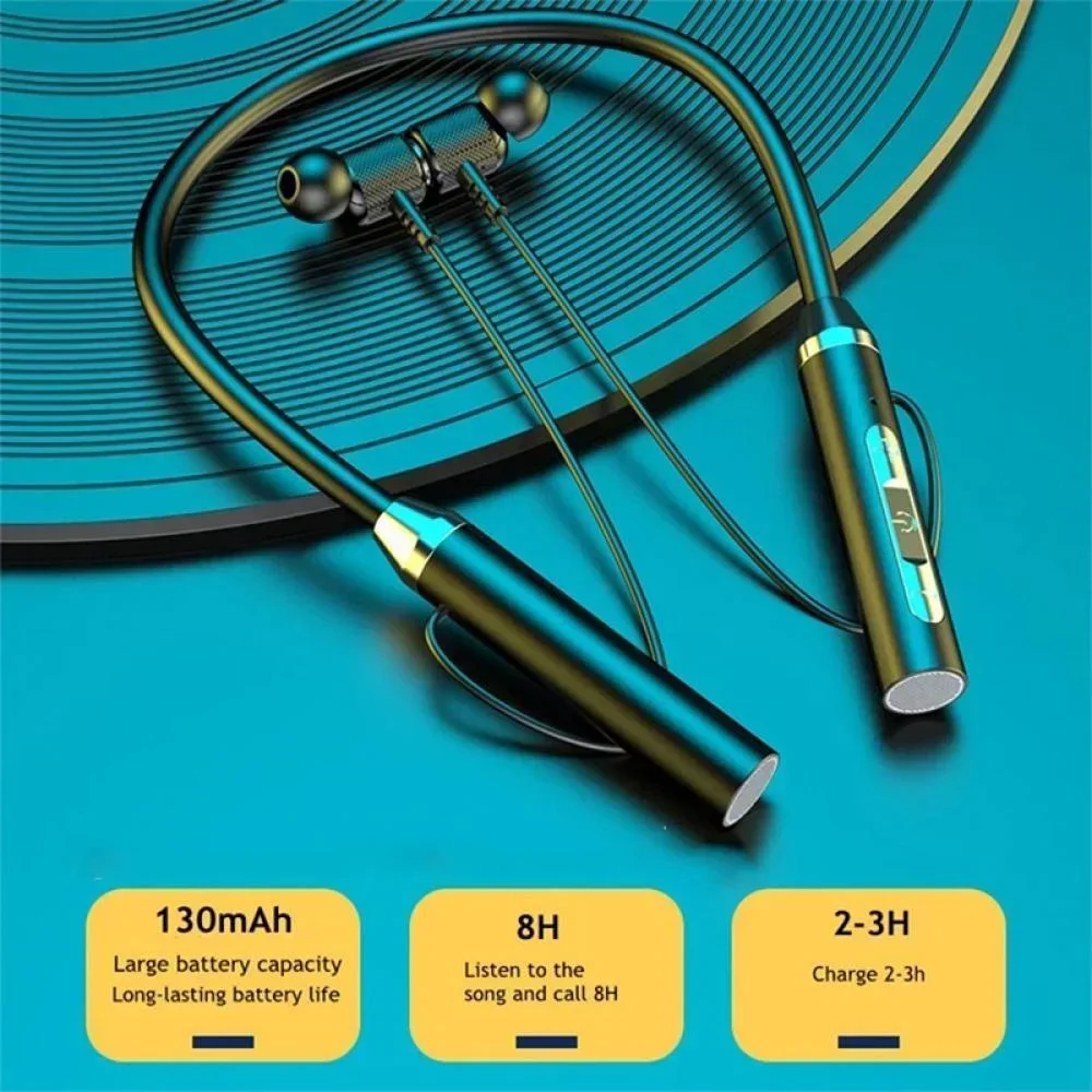 新しい K58 Bluetooth ヘッドセット ネックバン - Magnetic Neckband Sports Earphones のレビューと価格