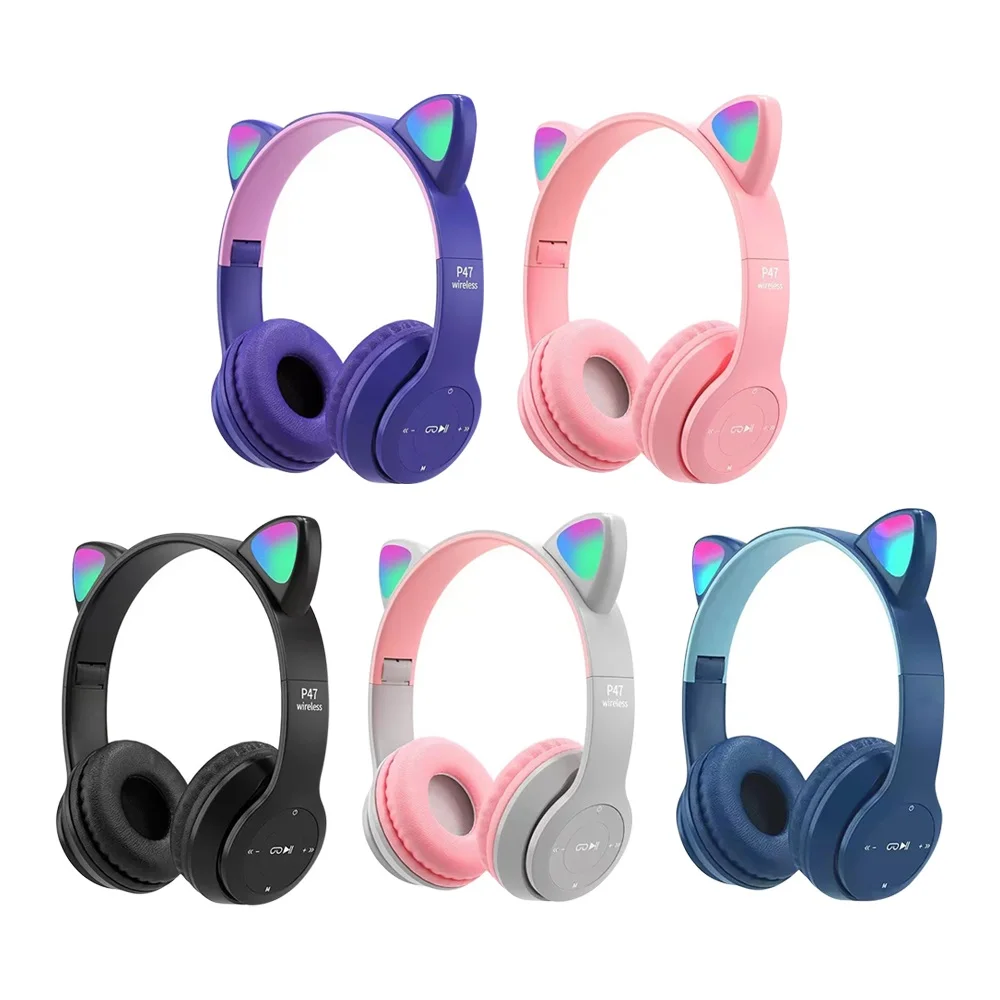 かわいい猫耳 Bluetooth 対応ヘッドセット LED  - Cat Ear Bluetooth Headset Led のレビューと価格