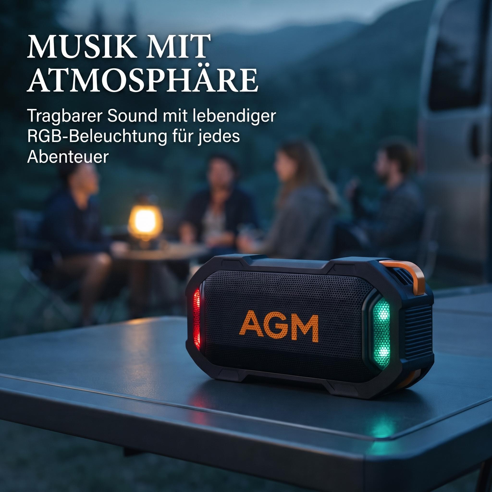 AGM MAG ROCK アウトドアワイヤレススピーカー B - Portable Bluetooth Speaker Waterproof Ipx7 のレビューと価格