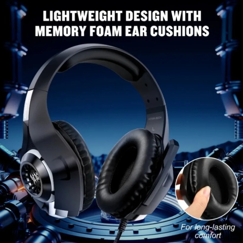 有線ゲーミングヘッドフォン マイク付き RGB LED オー - Gaming Headset With Mic Rgb のレビューと価格