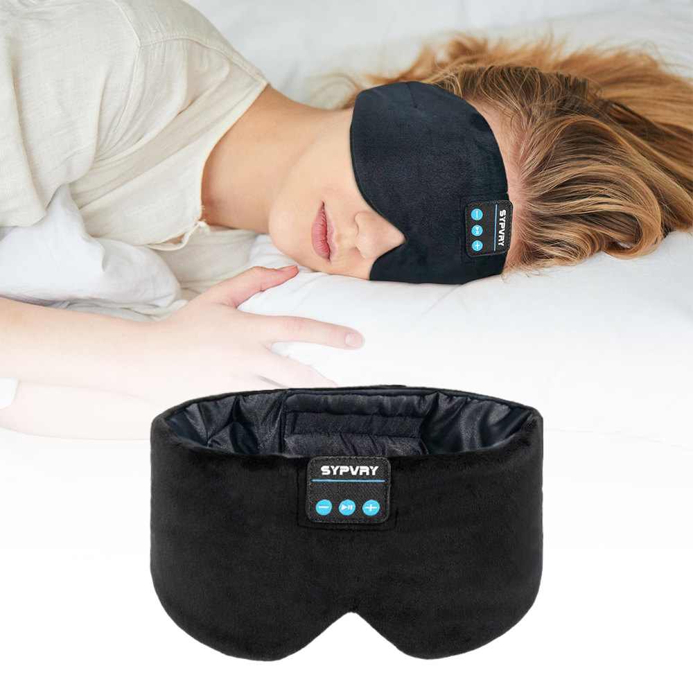 睡眠用ヘッドホン付きBluetoothマスク、旅行用ポータブ - Sleep Mask Headphones Bluetooth のレビューと価格