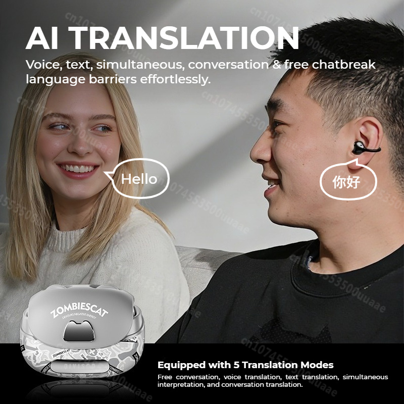 ゾンビキャット B23 グラフィティ OWS イヤークリップ - Type C Wired Earphones With Mic のレビューと価格