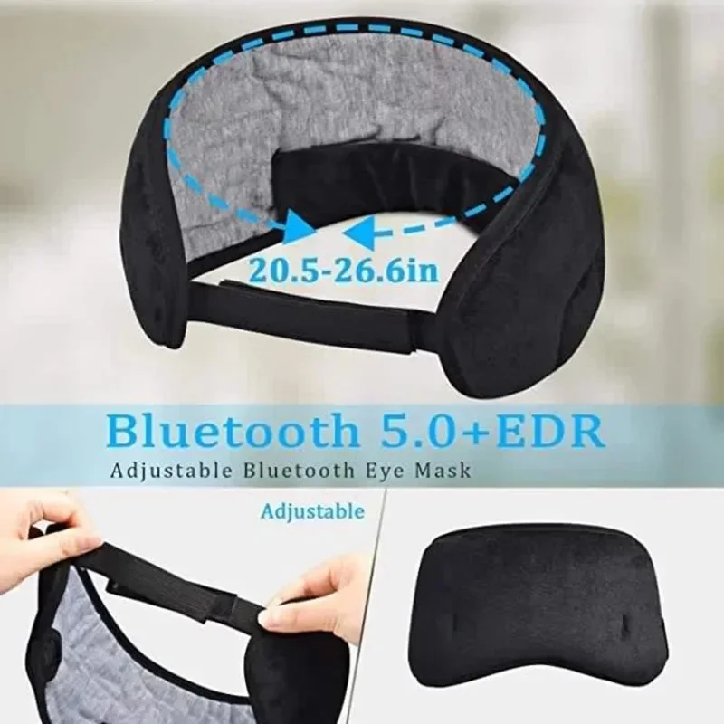 ワイヤレスBluetooth睡眠用ヘッドバンド 3D遮光アイ - Sleep Mask Headphones Bluetooth のレビューと価格