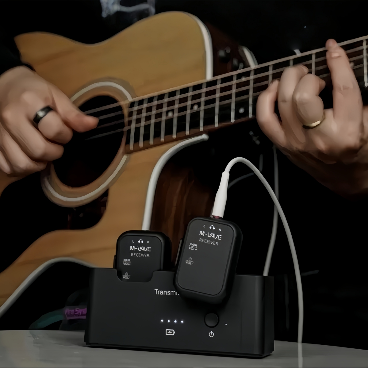 M-VAVE WP-12 ワイヤレスインイヤーモニターシステ - In Ear Monitors For Singers のレビューと価格