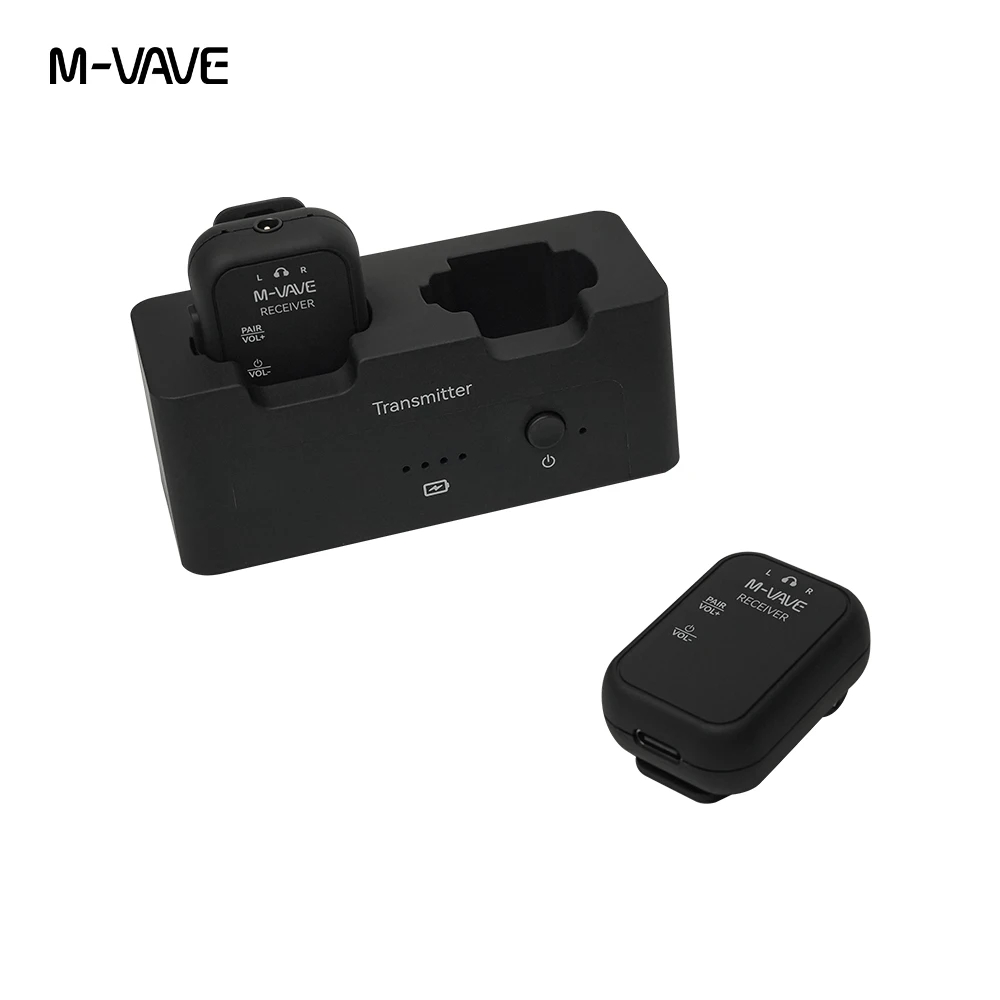 M-VAVE WP-12 ワイヤレスインイヤーモニターシステ - In Ear Monitors For Singers のレビューと価格