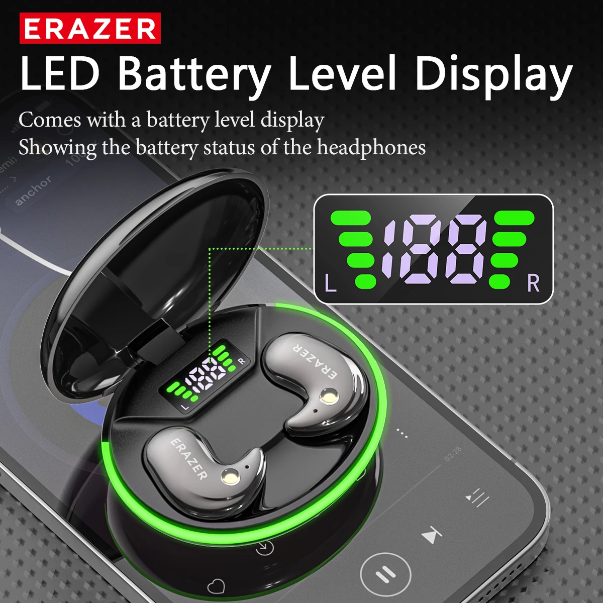 EARZER XF58 インイヤー型Bluetoothヘッド - Sleep Mask Headphones Bluetooth のレビューと価格