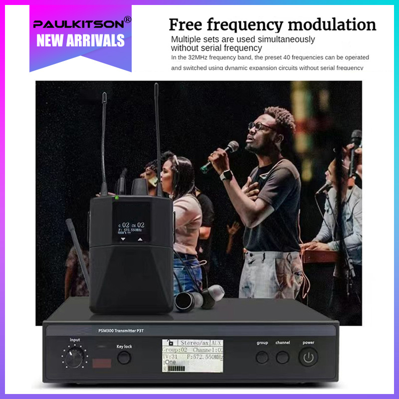 ポールキットソン PSM300 UHFワイヤレスインイヤーモ - In Ear Monitors For Singers のレビューと価格
