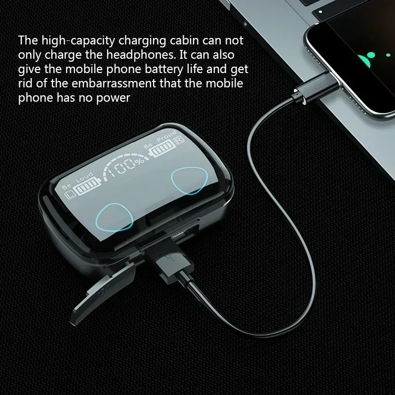 TWS ワイヤレスヘッドフォン ゲーミングイヤホン Blue - Tws Earbuds Bluetooth 5.3 のレビューと価格