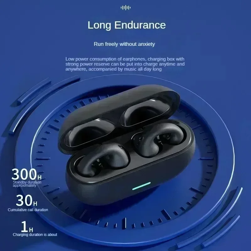 TWS Bluetooth ヘッドセット 5.3 ワイヤレス - Open Ear Air Conduction Headphones のレビューと価格