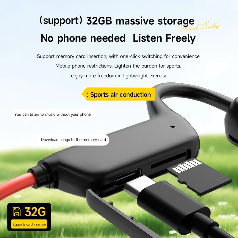 骨伝導Bluetoothイヤホン IPX8 ランニングスポー - Anc Wireless Over Ear Headphones のレビューと価格