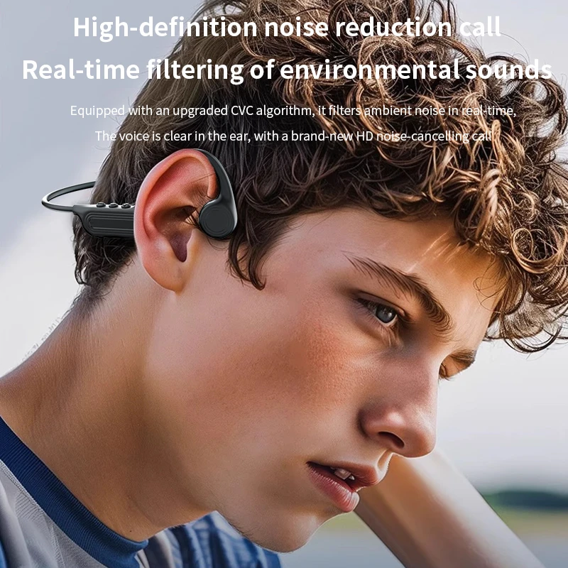 Bluetooth ワイヤレス骨伝導ヘッドフォンオープンイヤ - Bone Conduction Running Headphones のレビューと価格