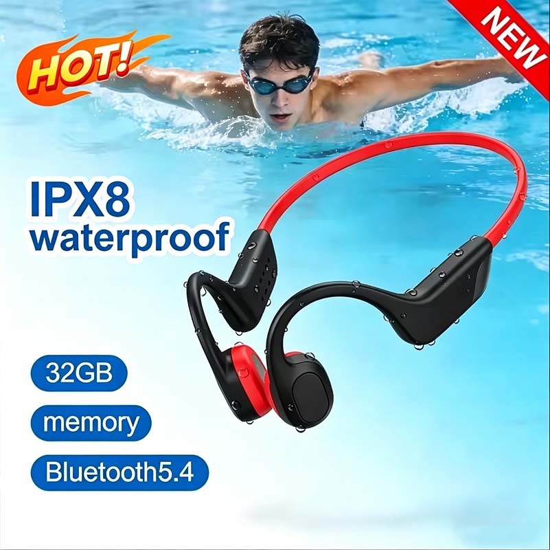 2026年新型骨伝導Bluetoothイヤホン、非インイヤー - Anc Wireless Over Ear Headphones のレビューと価格