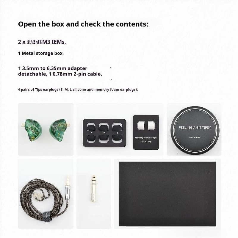 M3モニタリングイヤホン インイヤー有線 高解像度プロフェッ - In Ear Monitors For Singers のレビューと価格