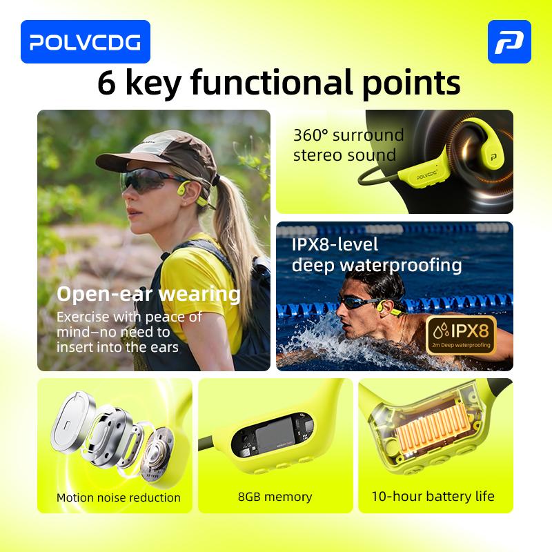POLVCDG 8Gメモリ骨伝導スポーツ水泳用ヘッドホン I - Sleep Mask Headphones Bluetooth のレビューと価格