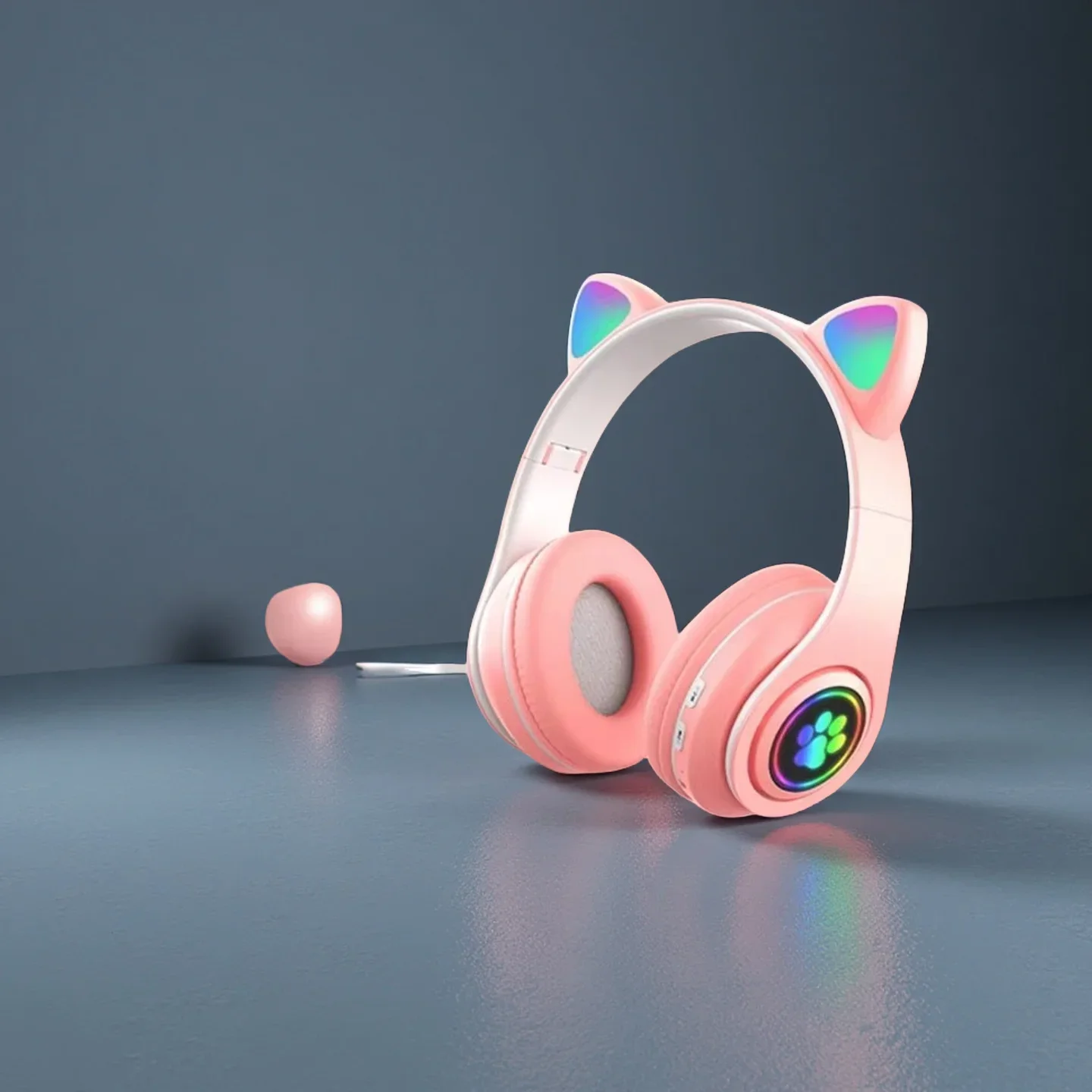 かわいい猫耳Bluetoothヘッドセット、LEDライト付き - Cat Ear Bluetooth Headset Led のレビューと価格